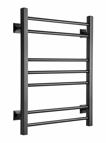 Полотенцесушитель Ростела Свирель KV 1/2" 7 перекладин 50х70 см (черный)