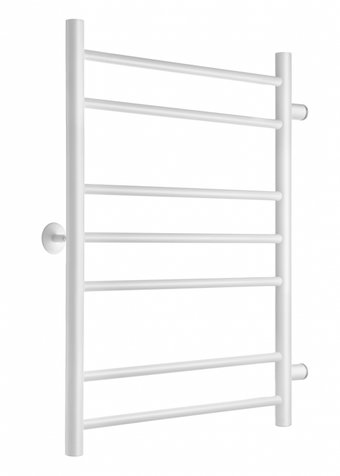 Полотенцесушитель Ростела Свирель V боковое подключение 1" 7 перекладин 50х70 см (белый)