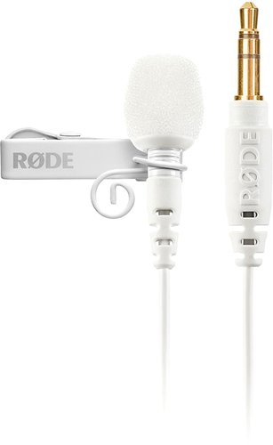 Проводной микрофон RODE Lavalier Go (белый)