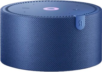 Умная колонка Яндекс Станция Мини 2 без часов (синий сапфир)