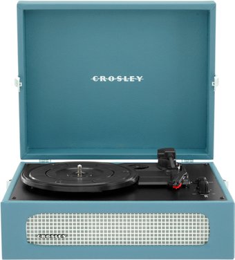 Виниловый проигрыватель Crosley Voyager Plus Washed Blue