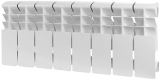 Алюминиевый радиатор Rommer Plus 200 (4 секции)