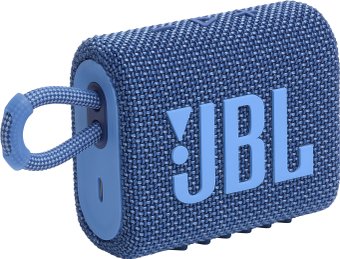 Беспроводная колонка JBL Go 3 Eco (синий)