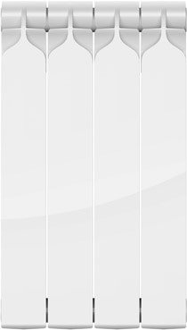 Биметаллический радиатор BiLux Plus R300 (10 секций, с монтажным комплектом и кранами)