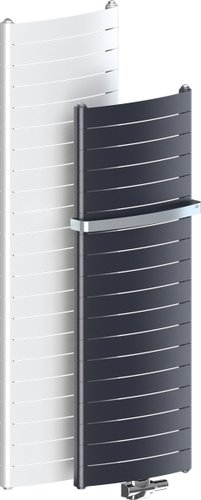 Биметаллический радиатор Rifar Convex 500-18 (титан, нижнее подключение)