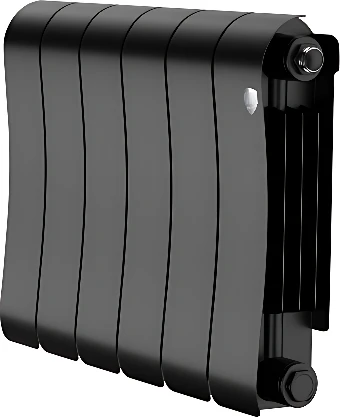 Биметаллический радиатор Royal Thermo Infinity 300 Noir Sable - 6 секций
