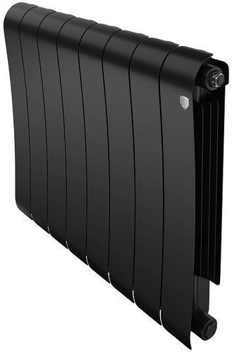 Биметаллический радиатор Royal Thermo Infinity 500 Noir Sable (8 секций)