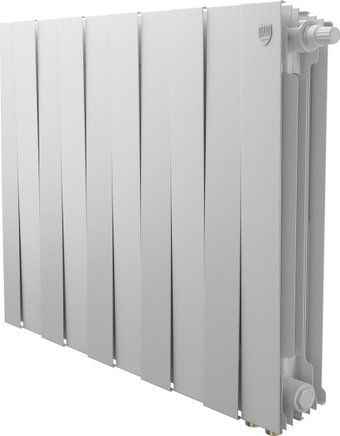 Биметаллический радиатор Royal Thermo PianoForte 500 Белый VR80 - 10 секций