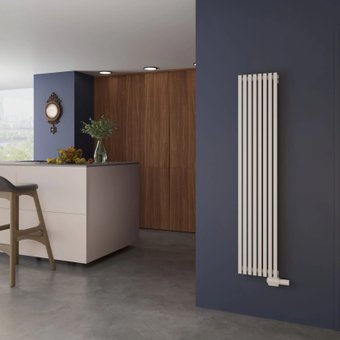 Дизайн-радиатор Faberg Toben 1/30 (8 секций, белый RAL-9016)