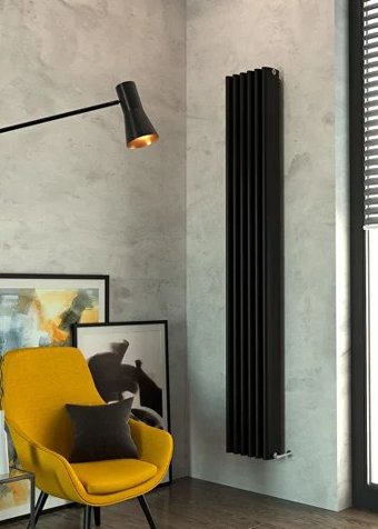 Дизайн-радиатор Fusion Eclipse 1800-03 (черный анодированный C35)