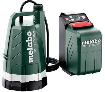 Дренажный насос Metabo TPF 18 LTX 7000 (без АКБ)