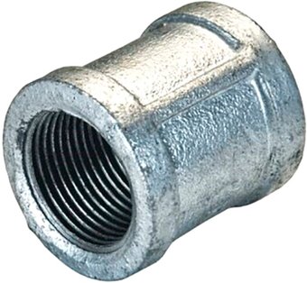 Фитинг Fittex PLUS Муфта ОЦ Ду 40 (1 1/2") 027-2104 (чугун оцинкованный)