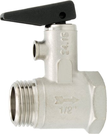 Фитинг ITAP Предохранительный кла-н для бойлеров с руч-й спуска 367 1/2"