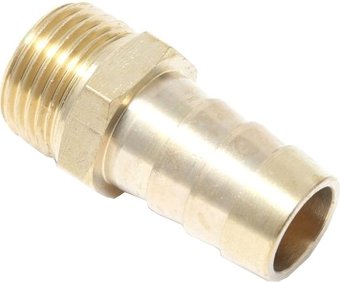 Фитинг RockForce Штуцер пневмат нар рез 1/2" елочка 16 мм RF-MH08/11