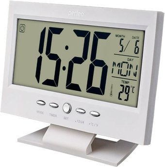 Настольные часы Perfeo Set PF-S2618 (белый)