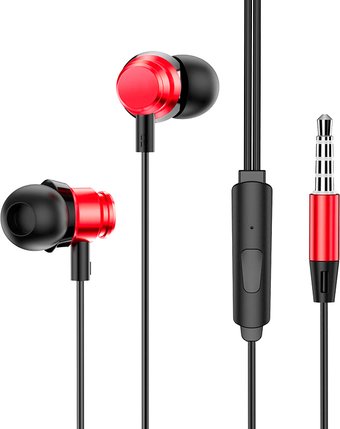 Наушники Borofone BM62 (красный/черный)