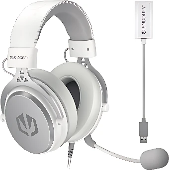 Наушники Endorfy Viro Plus USB (белый)