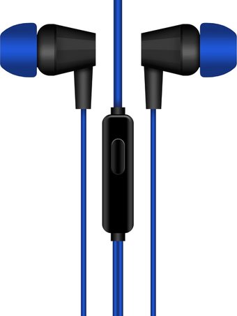 Наушники Krutoff Jay (черный/синий)