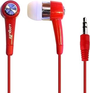 Наушники LongLife E107 (без микрофона, красный)