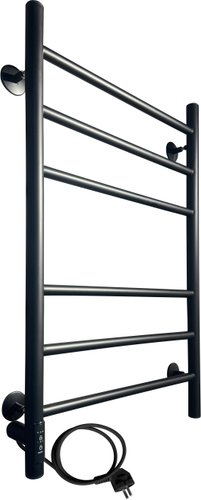 Полотенцесушитель Ростела Свирель V 50x80/6 (с диммером, черный левый)