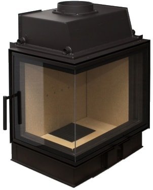 Свободностоящая печь-камин Мета-Бел Fenix 1L ТКТ 10.0-02