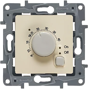 Терморегулятор Legrand Etika 672330 (слоновая кость)