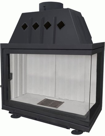 Встраиваемая печь-камин ЭкоКамин Альфа 1000 R