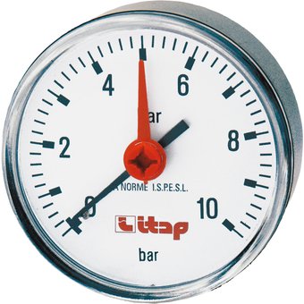 Запорная арматура ITAP Манометр осевое подключение 483 1/4"