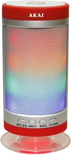 Беспроводная колонка AKAI PA-105 (красный)