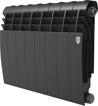 Биметаллический радиатор Royal Thermo Biliner B 350 Черный - 8 секций