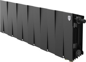Биметаллический радиатор Royal Thermo PianoForte 200 Черный VR80- 12 секций