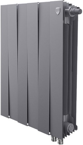 Биметаллический радиатор Royal Thermo PianoForte 500 VDR Silver Satin (6 секций)
