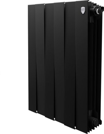 Биметаллический радиатор Royal Thermo PianoForte 500 Черный - 6 секций