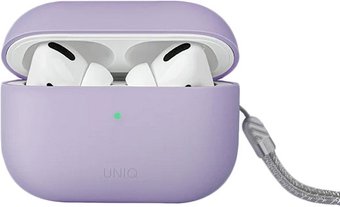 Чехол Uniq Lino для AirPods Pro 2 AIRPODSPRO2-LINOLAV (сиреневый)