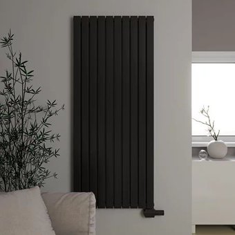 Дизайн-радиатор Faberg Morari 2 (4 секции, черный матовый RAL-9005)