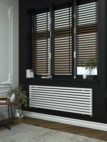 Дизайн-радиатор Fusion Horizon 1800-04 (RAL 9003 белый матовый)