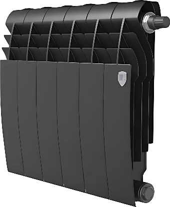 Дизайн-радиатор Royal Thermo Biliner 350 Noir Sable VR80 - 6 секций