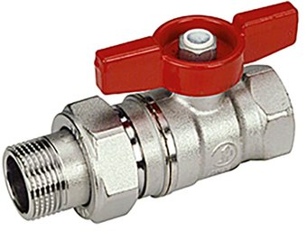 Фитинг Giacomini Кран шаровой с отводом R259D 1/2"F x 1/2"M R259X003