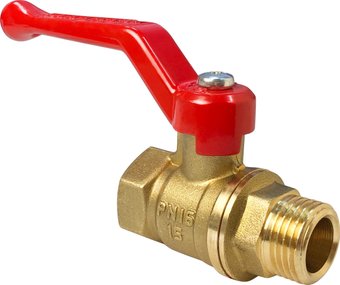 Фитинг Valfex Шаровый кран ВР/НР ручка-рычаг 1/2"