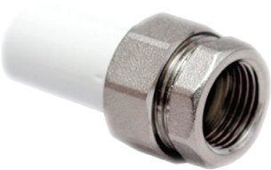 Фитинг РосТурПласт Ниппельное соединение (американка) ВР 20х1/2"