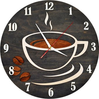 Настенные часы ИП Карташевич Coffee B19A5 (80 см)