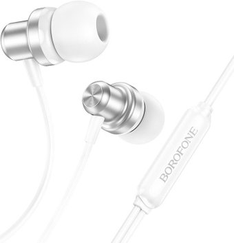 Наушники Borofone BM70 (серебристый/белый)