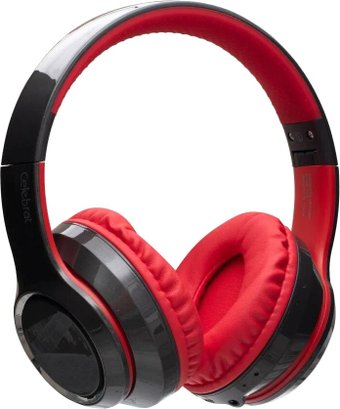 Наушники Celebrat FLY-6 (черный/красный)