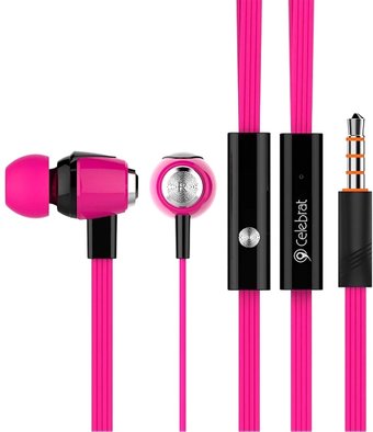 Наушники Celebrat S30 (розовый)