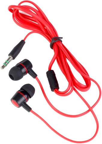 Наушники Digital Part 300001 (черный/красный)