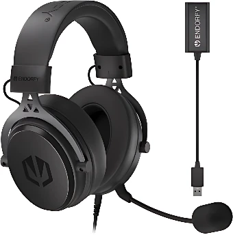 Наушники Endorfy Viro Plus USB (черный)