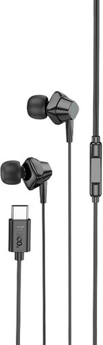 Наушники Hoco M113 USB Type-C (черный)