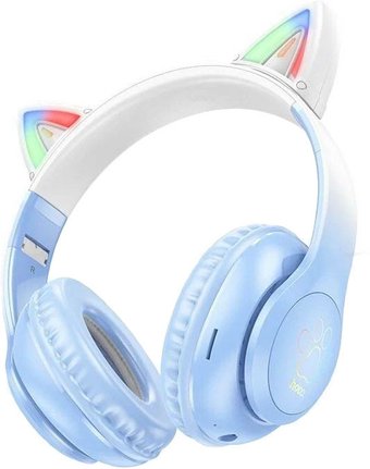 Наушники Hoco W42 (голубой)