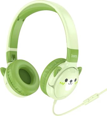 Наушники Hoco W61 (зеленый)