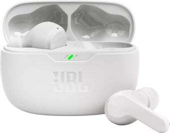 Наушники JBL Vibe Beam (белый)